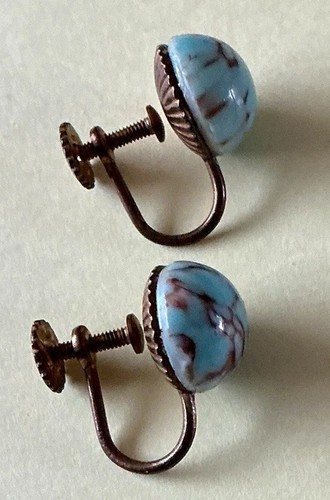 Vintage edwardian pair blue - edwardian,