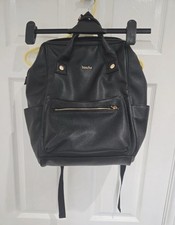 Boscha Black Lether Bagback