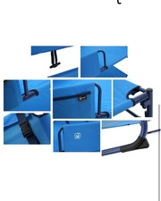 Hi Gear Duo Camping Bunk Beds for Adults, Teens, Kids 181cm with Carry Bag