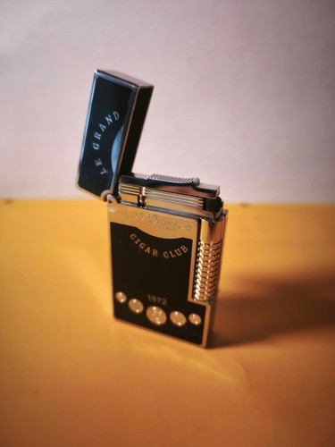 Dupont brass gas lighter - brass,