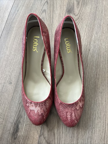 Lotus women size red - lotus, 6