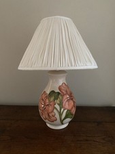 Moorcroft hibiscus lamp base - ,