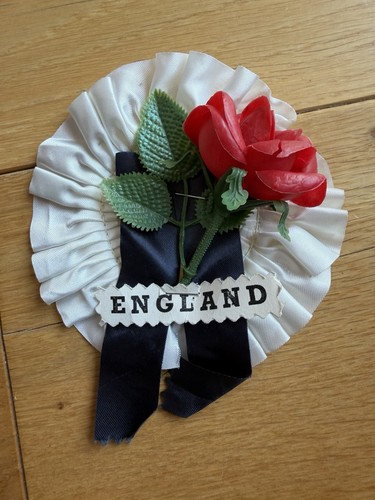 England vintage rosette - england,
