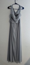 David's Bridal Gray Dress with