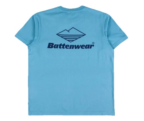 Battenwear blue short sleeve - battenwear,