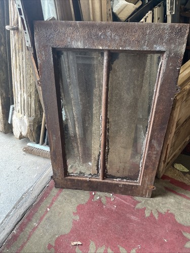 Cast iron window - a,