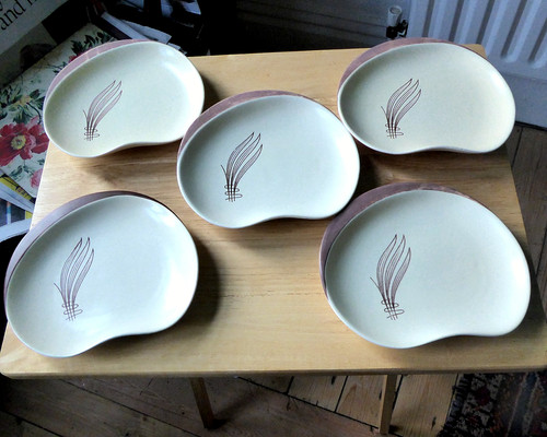 Five carlton ware windswept - ware,