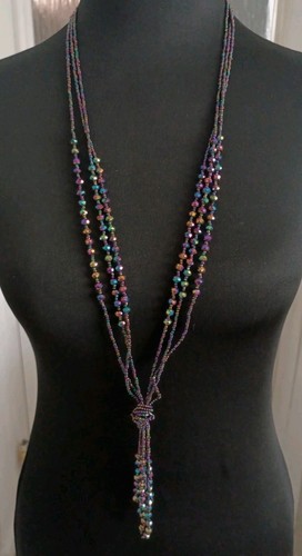 Multi strand dark sparkly - multi,