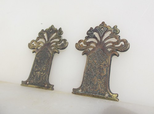 Antique brass faux hinges - antique,