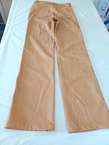 Zara beige faux leather - zara,