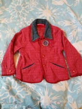PAMPOLINA sz ? 5-6 S coat jacket blazer STUNNING!