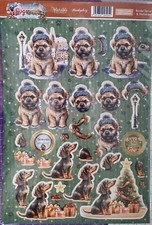 Hunkydory christmas dog - christmas,