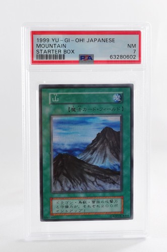 Psa yugioh tcg mountain old - psa, 7