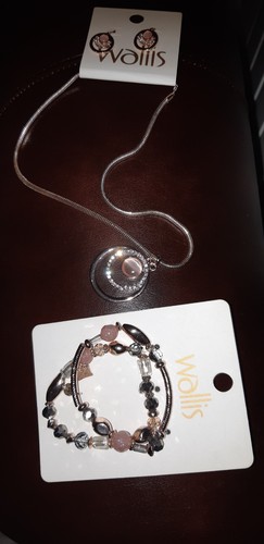Wallis rose gold diamonte - rose, gold/diamonte