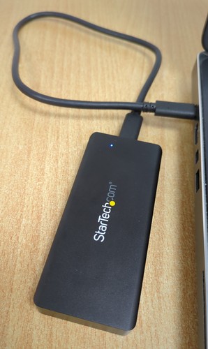 Startech m2e1bru31c usb nvme - usb-c,