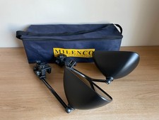 Milenco Grand Aero Caravan Towing Mirrors - Flat - Pair with Carry Bag