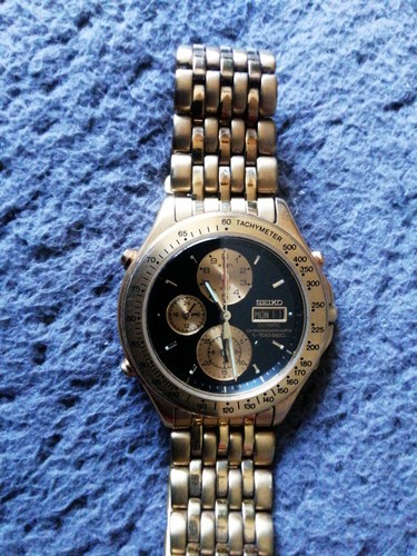 Seiko 7t59 7a20 - seiko, rare