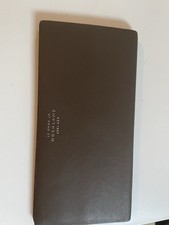 Smythson leather wallet brown 