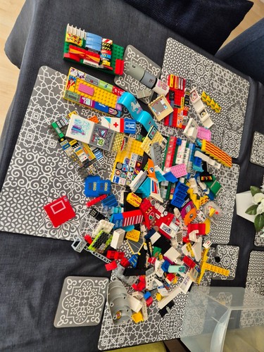 Lego printed tiles job lot - lego,