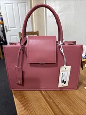 RADLEY Dawlish Avenue Medium Zip Multiway Leather Bag Copper Pink New