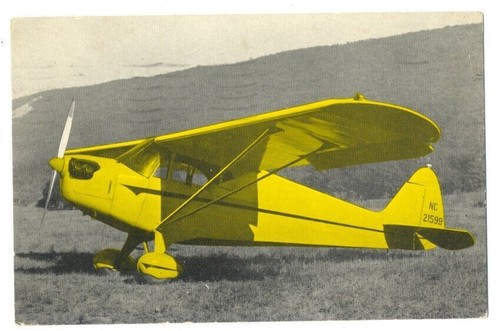 Piper cub coupe airplane - piper,