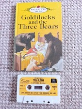 Goldilocks and the Three Bears Cassette tape & book Ladybird Well loved Tales