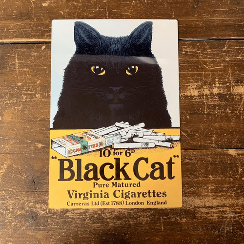 Black cat cigarettes - black,