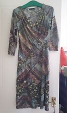 Naked Art Multi Coloured Print Dress Size 12