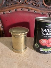 SHIP ART Possibly Old Could Be WW2 NAVAL Shell made Into Lidded Container