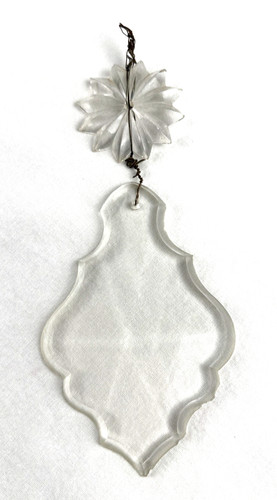 Vtg large crystal - large,