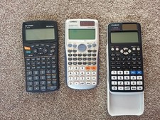 Scientific Calculators  Casio fx-991EX, fX-991 ES Plus, Sharp EL-W531