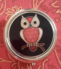 Celtic Lands Owl Enamel Large