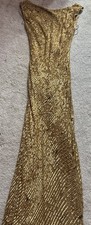 Jenny Packham Gold Sequin