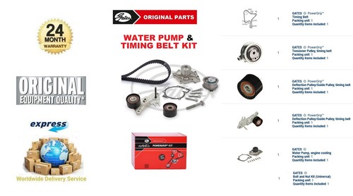 Gates water pump timing - +, belt