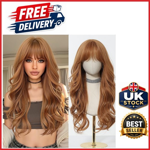 Strawberry blonde curly wig - blonde,