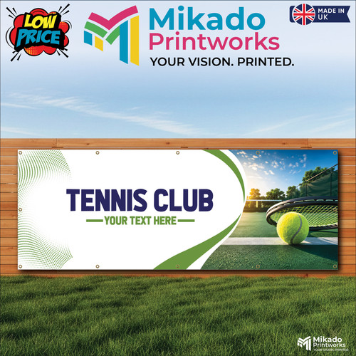 Tennis banner printed pvc - banner,