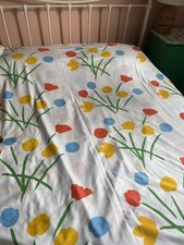 Marimekko Dorma rare Seven Flowers King  Duvet Cover 1970s 1980s