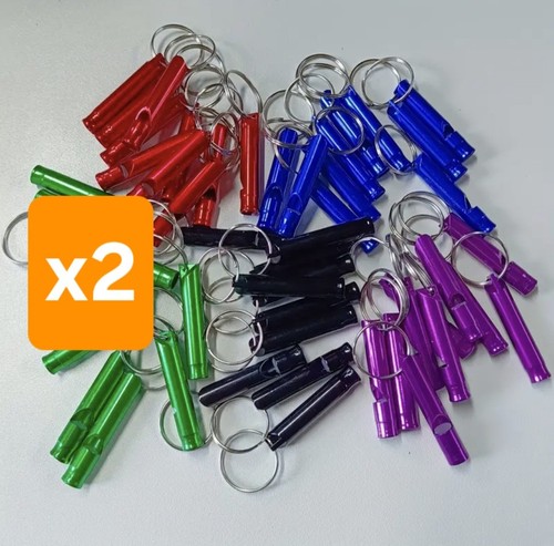Whistles keyrings - 2x,
