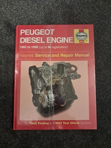 Haynes peugeot 1 9 - 1.7, 1.9