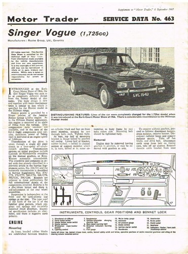 Singer vogue arrow - arrow, serie