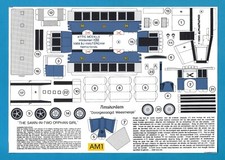 Cut Out Card Kit - Gemeentetram Amsterdam 14 - 1924 Latil P3 Articulated Bus