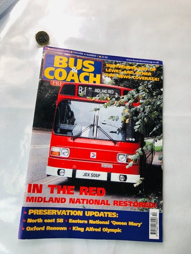 Magazine bus coach - bus, &