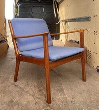 Mid Century Danish Armchair By Ole wanscher For Poul Jeppesens Model PJ112
