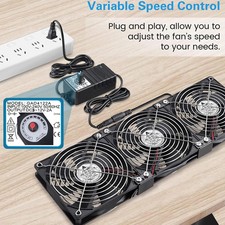 Triple 120mm Server Cooling