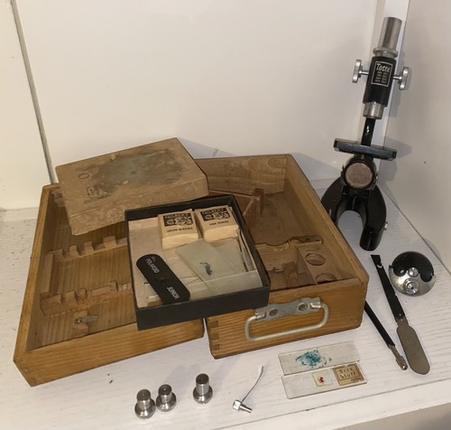 Vtg tasco deluxe microscope - vtg,