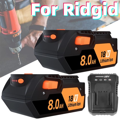 8ah for ridgid 18v lithium - for,