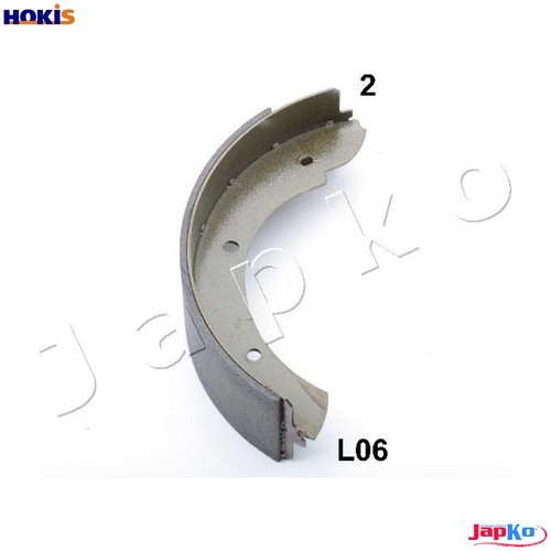 Brake shoe set parking - set,