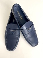 PRADA Men’s Blue Leather