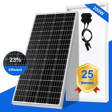 200W Solar Panel 12V Mono Off