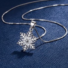 925 Sterling Silver Snowflake